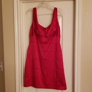 Bisou Bisou red sleeveless mini dress